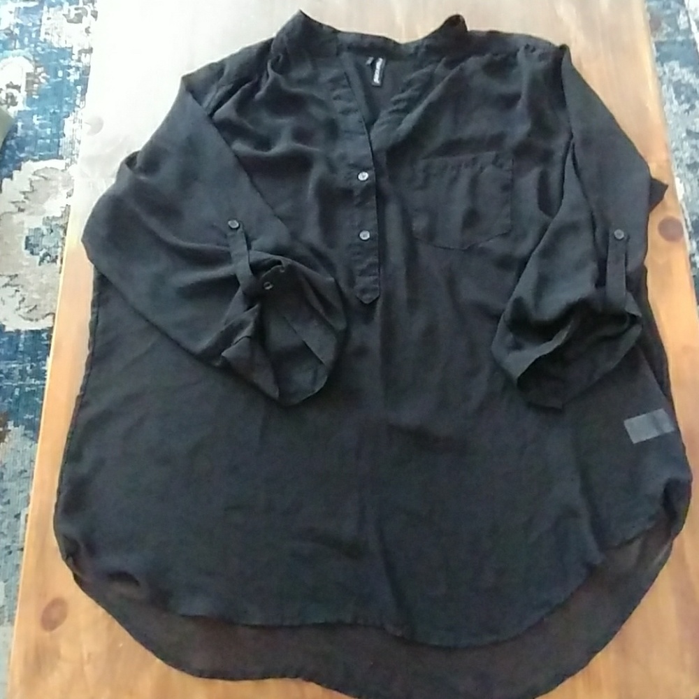 Sheer tunic